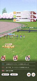 [第5レースのスタート]