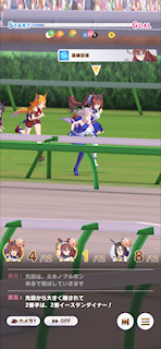 [第5レース，最初の直線5]