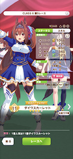 [第5レースのパドック]