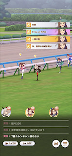 [第2レースのゴール前]