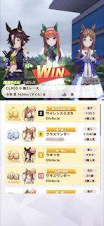 [第3レースの着順]