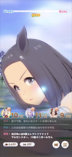 [第5レース，最初の直線2]