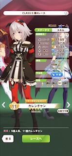 [第4レースのパドック]