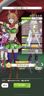 [第5レースのパドック]