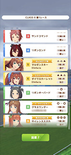 [第1レースの枠]