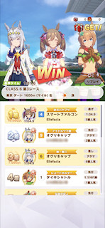 [第3レースの着順]