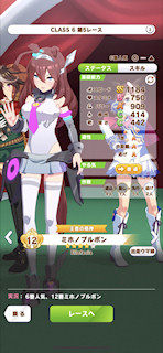 [第5レースのパドック]