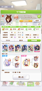 [アグネスタキオンのステータス(サポート)]