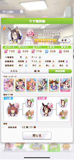 [エアグルーヴのステータス(サポート)]