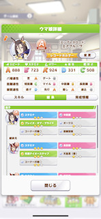 [エアグルーヴのステータス(継承)]