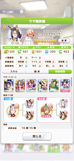 [エアグルーヴのステータス(サポート)]