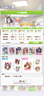 [エアグルーヴのステータス(サポート)]