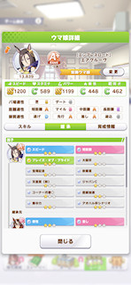 [エアグルーヴのステータス(継承)]