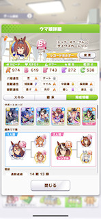 [ダイワスカーレットのステータス(サポート)]
