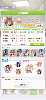 [ダイワスカーレットのステータス(サポート)]