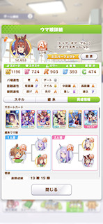 [ダイワスカーレットのステータス(サポート)]