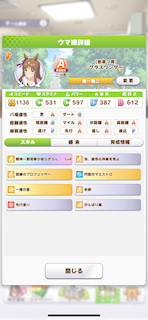 [グラスワンダーのステータス(スキル)]