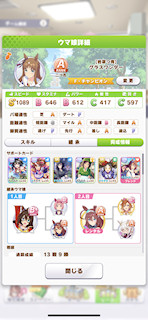 [グラスワンダーのステータス(サポート)]