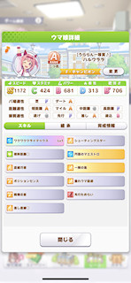 [ハルウララのステータス(スキル)]