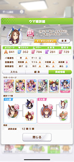 [キングヘイローのステータス(サポート)]