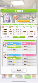 [メジロマックイーンのステータス(継承)]