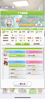 [オグリキャップのステータス(継承)]