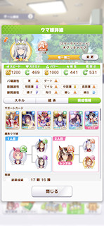 [オグリキャップのステータス(サポート)]