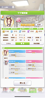 [サクラバクシンオーのステータス(継承)]