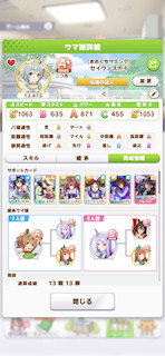 [セイウンスカイのステータス(サポート)]