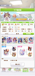 [スマートファルコンのステータス(サポート)]