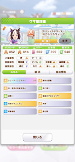 [スペシャルウィークのステータス(スキル)]