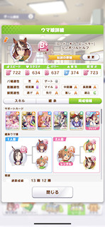 [シンボリルドルフのステータス(サポート)]