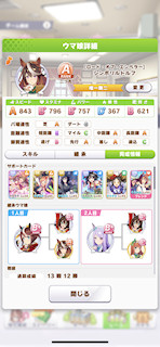 [シンボリルドルフのステータス(サポート)]