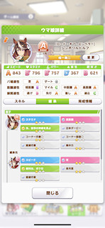 [シンボリルドルフのステータス(継承)]