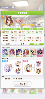 [シンボリルドルフのステータス(サポート)]