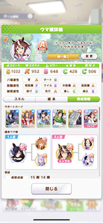 [トウカイテイオーのステータス(サポート)]