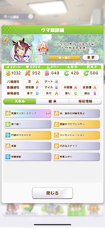 [トウカイテイオーのステータス(スキル)]