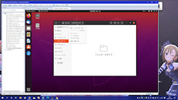 [ダウンロードフォルダーで端末を開く]