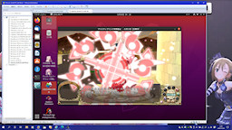 [Wine上で実行中の『プリミティブリンク』]