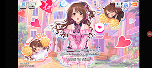 [デレステのトップ画面(Xiaomi 11T Pro)]