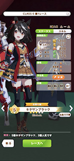 [第1レースのパドック]