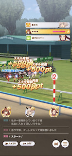 [第2レース，最初の直線]