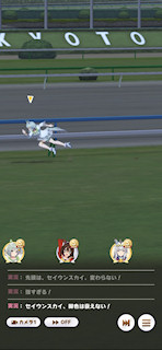[第4レースのゴール前]