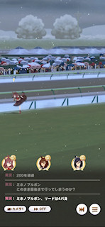 [第5レースのゴール前]