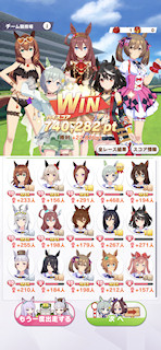 [3月28日夕方のレースでのスコア]
