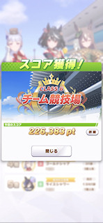 [第3レースのスコア]