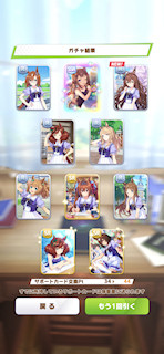 [2月28日のサポートカードガチャ]