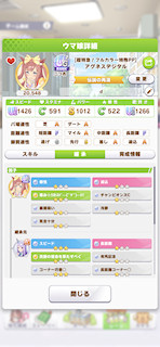 [アグネスデジタルのステータス(継承)]