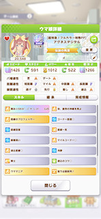 [アグネスデジタルのステータス(スキル)]