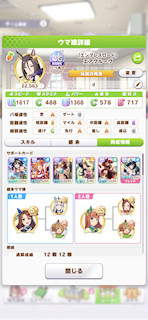 [エアグルーヴのステータス(サポート)]